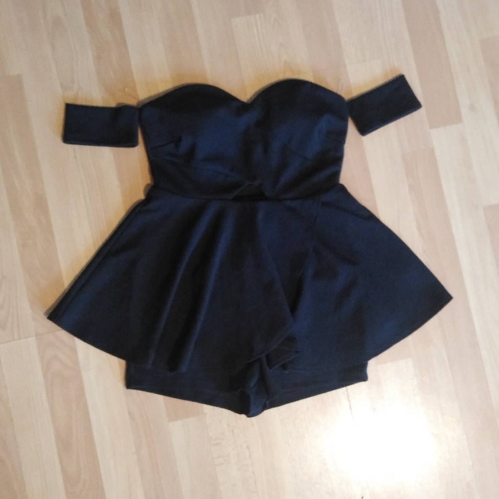 Off the shoulder romper